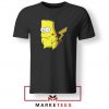 Bart Pikachu Simpson Tee Shirt