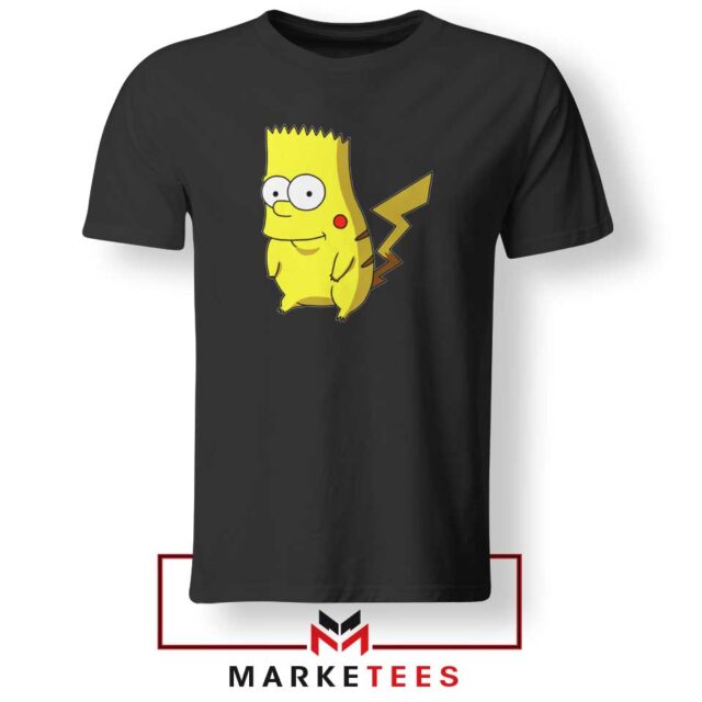 Buy Bart Pikachu Simpson Tee Shirt S-3XL