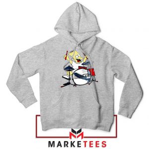 Bart Plays The Drums Hoodie