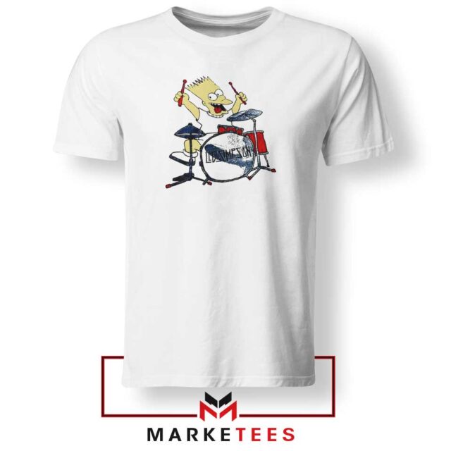 Shop Now Bart Plays The Drums Tee Shirt S-3XL