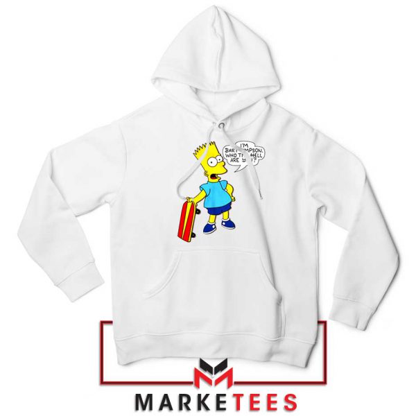 Bart Simpson Cartoon Hoodie