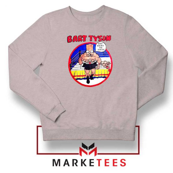 Bart Tyson Grey Sweater The Simpsons