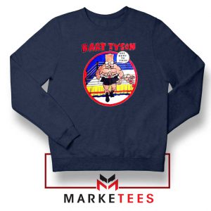 Bart Tyson Navy Sweater The Simpsons