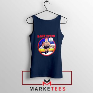 Bart Tyson Navy Tank Top The Simpsons