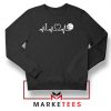 Basketball Heartbeat Graphic Sweatshirt