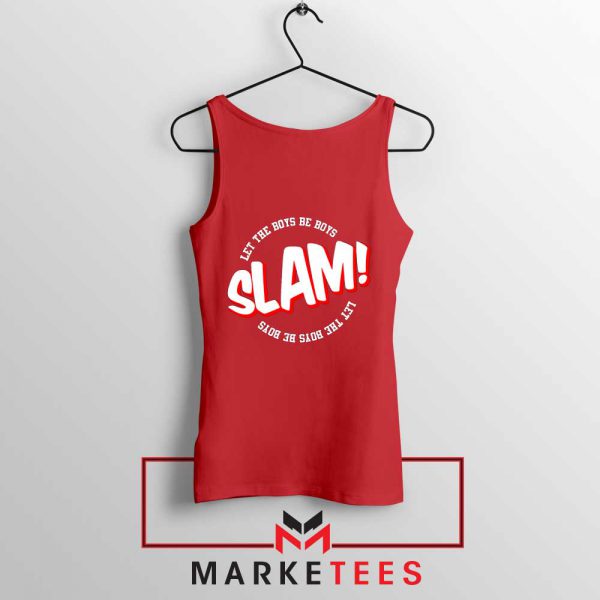 Basketball Quote Red Tank Top