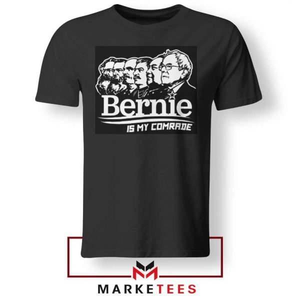 Bernie Sanders Communist Black Tee Shirt