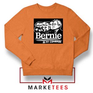 Bernie Sanders Communist Orange Sweatshirt