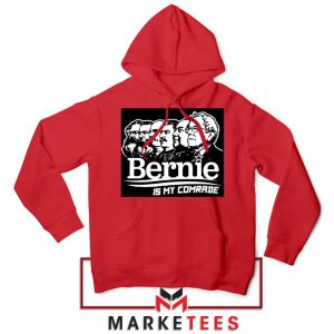 Bernie Sanders Communist Red Hoodie