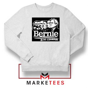 Bernie Sanders Communist White Sweatshirt