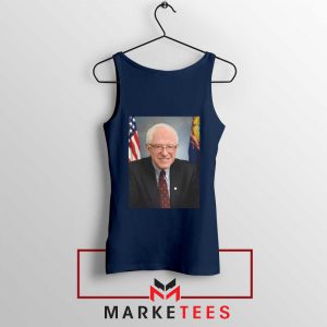 Bernie Sanders Senator Black Tank Top