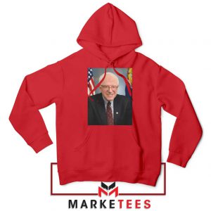 Bernie Sanders Senator Red Hoodie