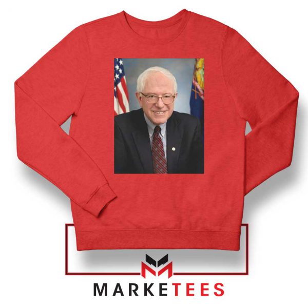 Bernie Sanders Senator Red Sweater