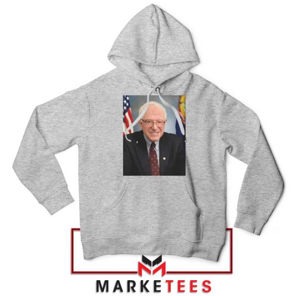 Bernie Sanders Senator Sport Grey Hoodie