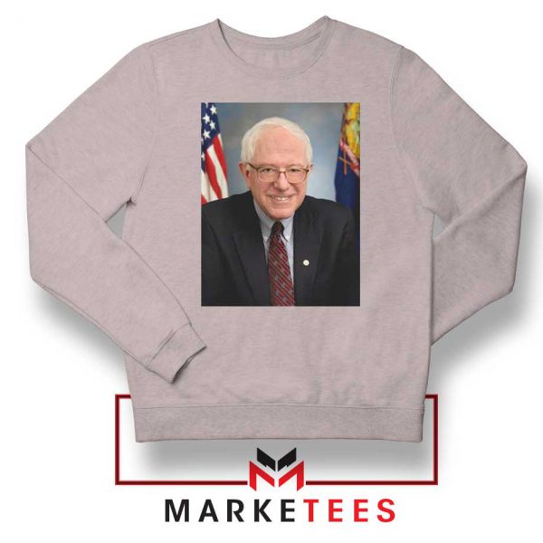 Bernie Sanders Senator Sport Grey Sweater