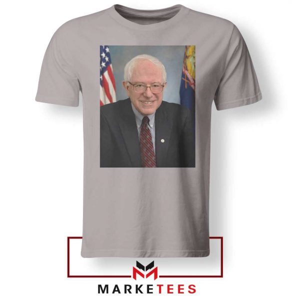 Bernie Sanders Senator Sport Grey Tee Shirt