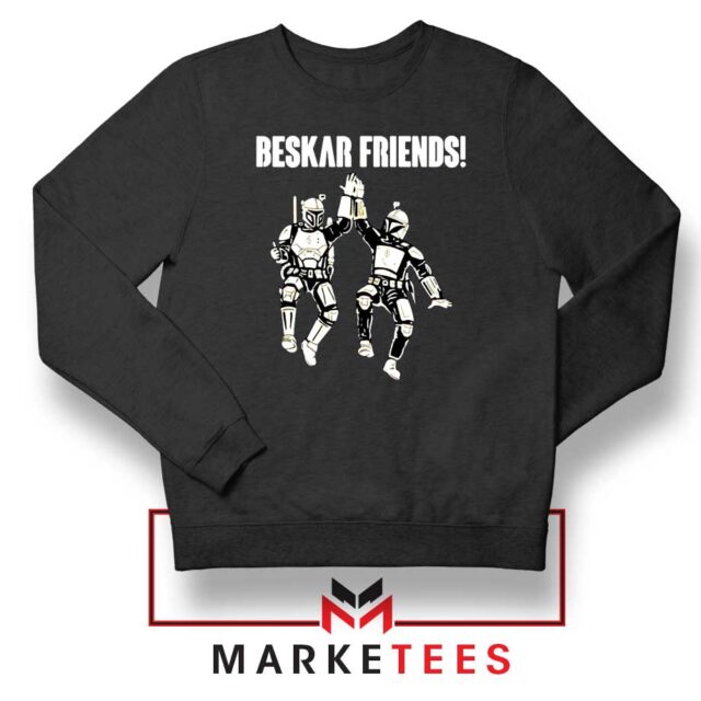 New Beskar Friends The Mandalorian Sweatshirt Star Wars