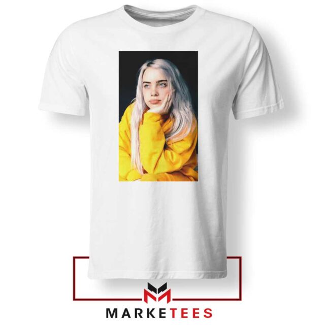 Billie Eilish 90s Vintage Tee Shirt Hip Hop Music Tshirts