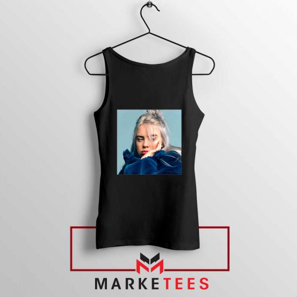 Billie Eilish American Artist Black Tank Top