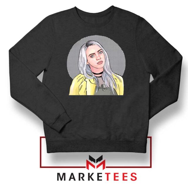 Buy 2 Billie Eilish Art Design Sweatshirt American Singer