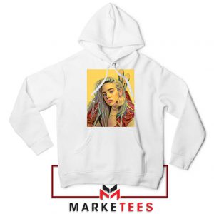 Billie Eilish Artist Music White Hoodie