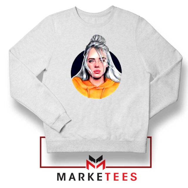 Billie Eilish Hip Hop Singer Sweater S-2XL