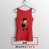 Black Bart Simpson Cartoon Tank Top