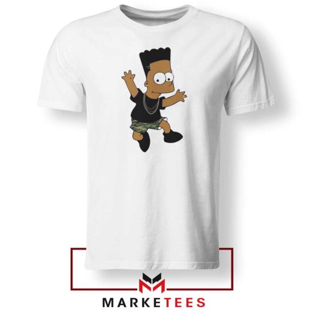 Buy Black Bart Simpson Cartoon Tee Shirt S-3XL