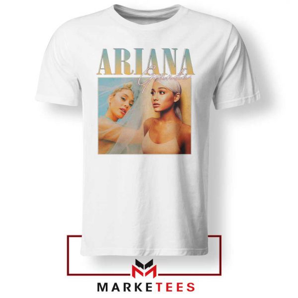 Buy Ariana Grande 90s Vintage White Tee Shirt