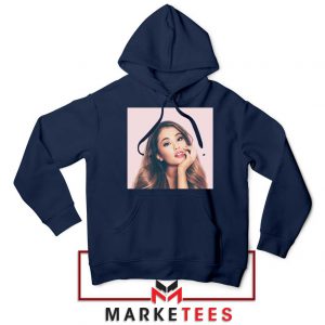 Buy Ariana Grande Posters Navy Blue Hoodie