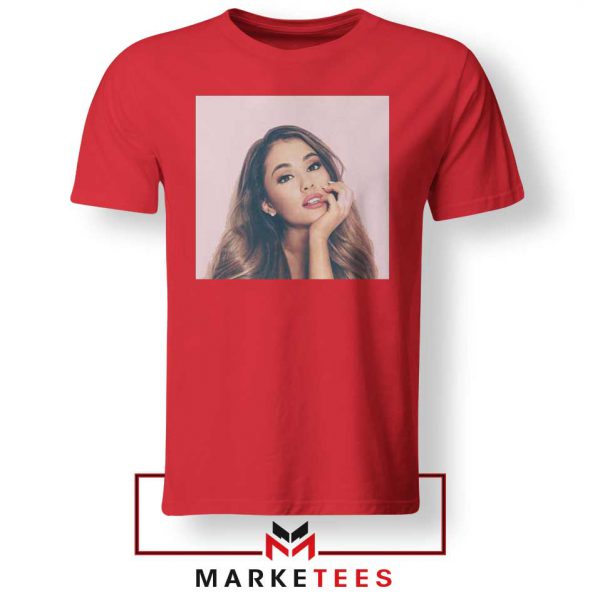 Ariana Grande Posters Red Tee Shirt