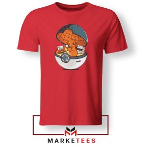 Buy Charmander Video Game Red Tee Shirt