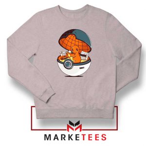 Buy Charmander Video Game Sport Grey Sweatshirt