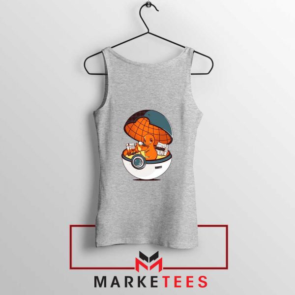 Buy Charmander Video Game Sport Grey Tank Top