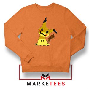 Buy Cute Pikachu Mimikyu Orange Sweater