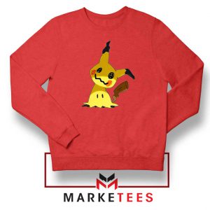 Buy Cute Pikachu Mimikyu Red Sweater