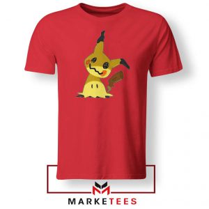 Buy Cute Pikachu Mimikyu Red Tee Shirt