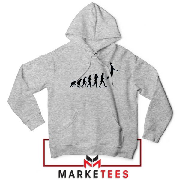 Buy Evolution Basketball Sport Grey Hoodie