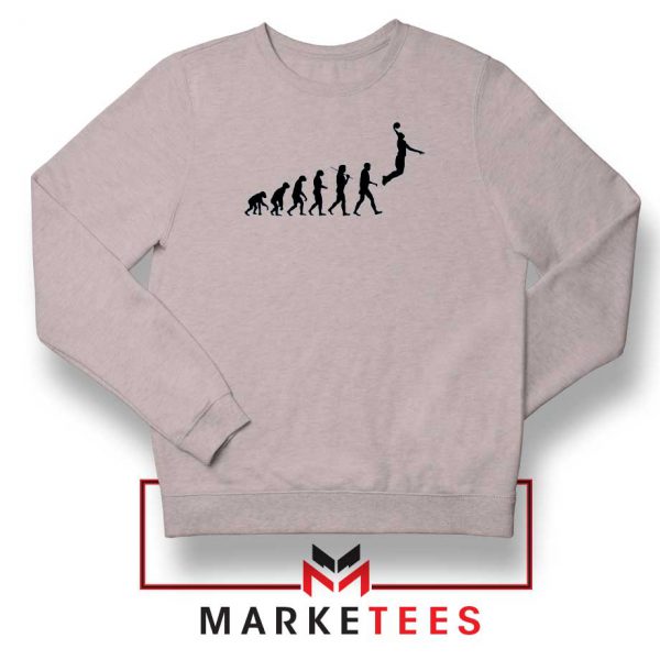 Buy Evolution Basketball Sport Grey Sweater