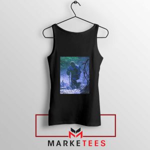 Circles Kneeling Post Malone Black Tank Top