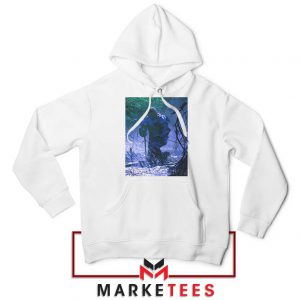 Circles Kneeling Post Malone White Hoodie