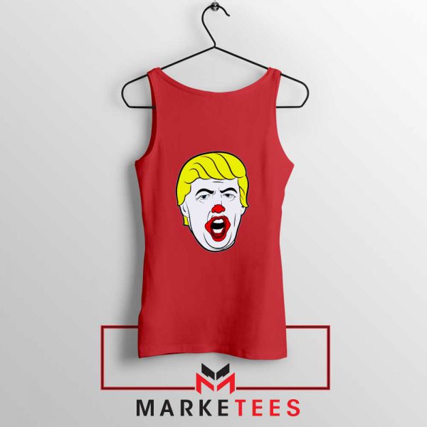 Donald Trump Clown Red Tank Top