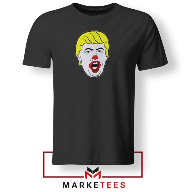 Donald Trump Clown Tee Shirt Anti Trump Tshirts S-3XL