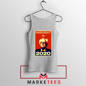 Hindsight Is Bernie Sanders Sport Grey Tank Top