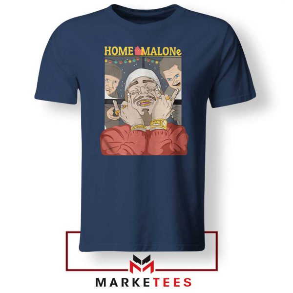 Home Malone Navy Tee Shirt