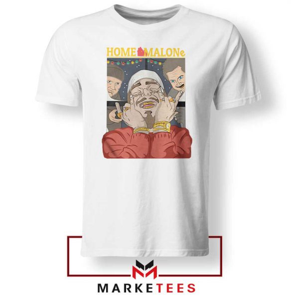 Home Malone White Tee Shirt