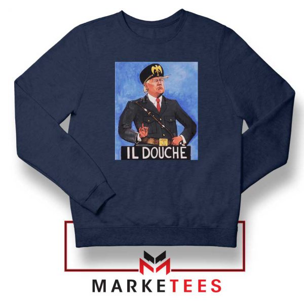 IL Douche Donald Trump Navy Sweater