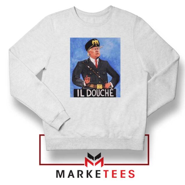 IL Douche Donald Trump Sweater Parody Anti Trump S-2XL