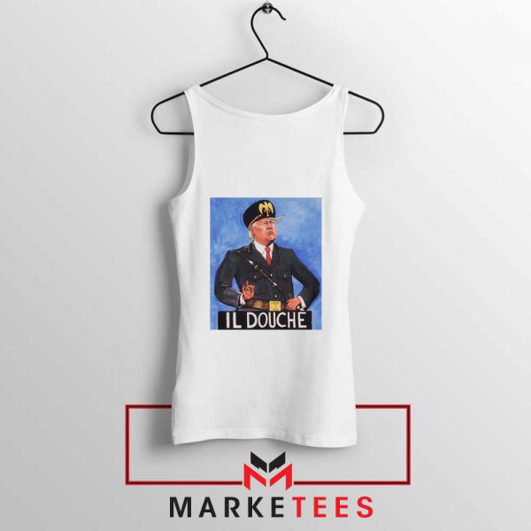 IL Douche Donald Trump White Tank Top