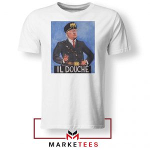 IL Douche Donald Trump White Tee Shirt